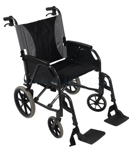 Wheelchair Small Wheels Black